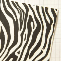 Wachsplatten Zebra - 10x20cm