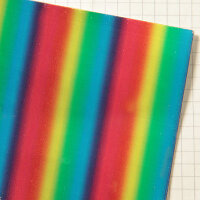Wachsplatten Regenbogen - 10x20cm
