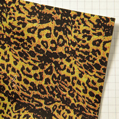 Wachsplatten Leopard - 10x20cm