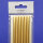 Verzierwachs Wachsstreifen rund gold 7/250mm