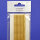 Verzierwachs Wachsstreifen geperlt gold 4/250mm