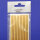 Verzierwachs Wachsstreifen flach gold 4/220mm - 11St.