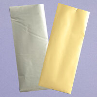 Kerzen Beschriftungsfolien gold 2Stk.