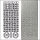 Sticker Jubiläums-Zahlen 10mm silber