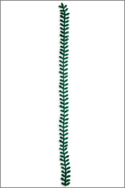 Wachsmotiv Myrtenranke grün, 22cm