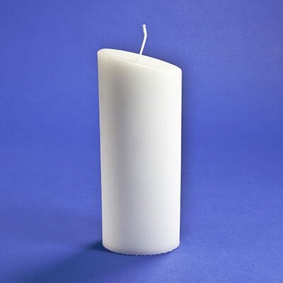 Kerzenrohling - Form-Ovalkerze 230/90mm mit schrägem Kopf
