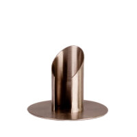 Halter für Taufkerzen Ø 30 mm Messing vernickelt