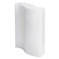 Premium Formkerze mit Kristalleffekt - Eternal Wave